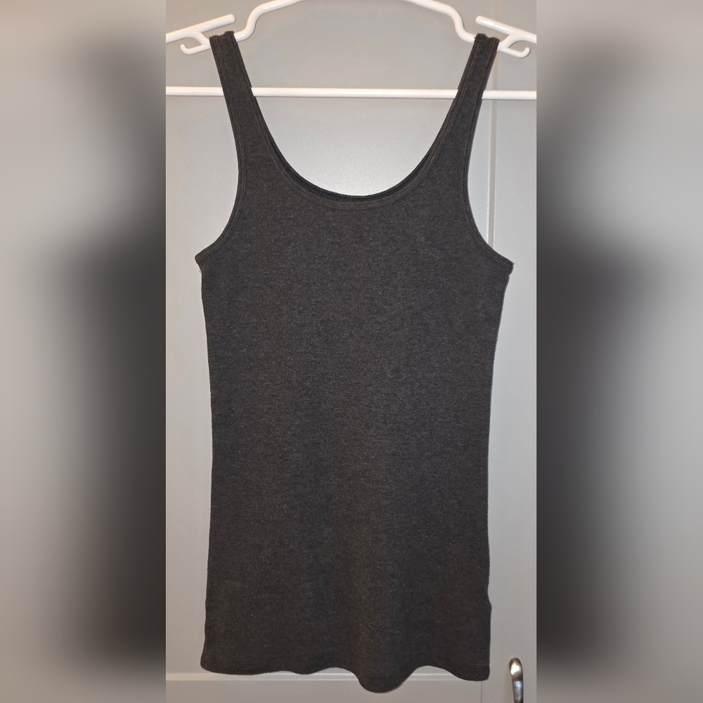 Old Navy Womens Tank Top ~ Charcoal Heather ~ Small